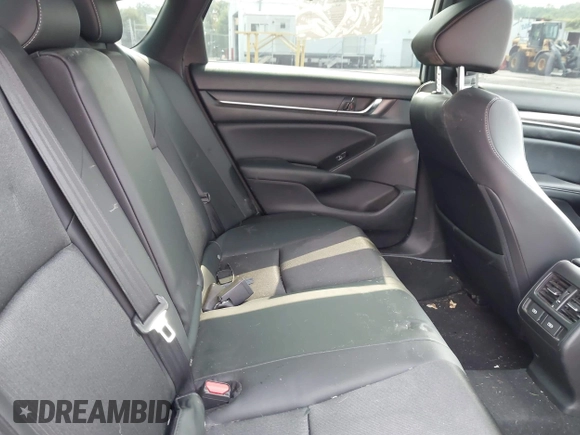 2021 Honda Accord Sport with VIN 1HGCV2F38MA027279, listed as a IAAI auction lot 42452235 with 58,180 mi miles and . Bid and sale history available at DreamBid. Image 8.