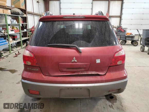 2005 Mitsubishi Outlander LS z VIN JA4LZ31F65U602175, wystawiony jako Copart lot #79650004 z przebiegiem 239 367 mil mil oraz Szkoda całkowita • Salvage title. Historia ofert i sprzedaży dostępna na DreamBid. Obrazek 6.