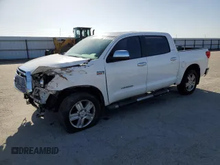2013 Toyota Tundra Limited z VIN 5TFHY5F14DX297196, wystawiony jako Copart lot #51189995 z przebiegiem 100 943 mil mil oraz Szkoda całkowita • Salvage title. Historia ofert i sprzedaży dostępna na DreamBid. Obrazek 1.