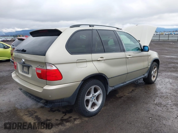 2001 BMW X5 3.0i with VIN WBAFA535X1LM64227, listed as a IAAI auction lot 41885244 with 224,646 mi miles. Bid and sale history available at carsss.com. Image 4.