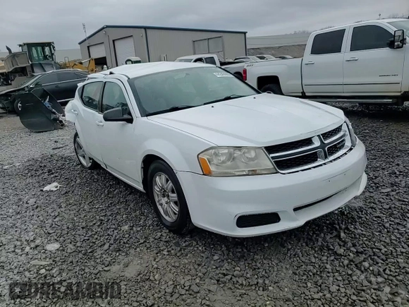 2013 Dodge Avenger with VIN 1C3CDZAB8DN665053, listed as a Copart auction lot 44249065 with 156,338 mi miles and Salvage Title. Bid and sale history available at DreamBid. Image 13.