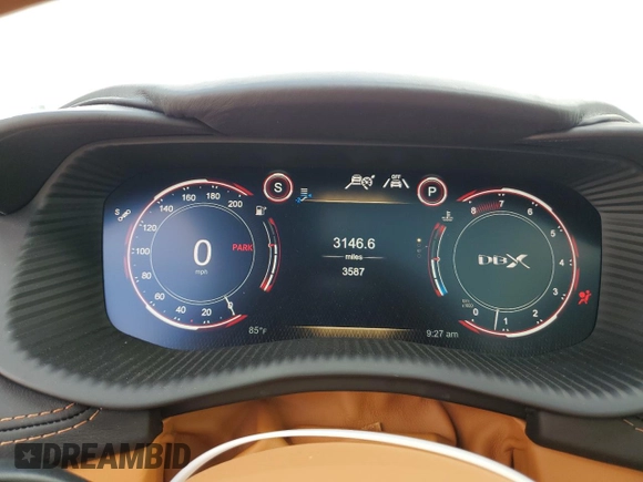 2023 Aston Martin DBX 707 z VIN SD7VUJBW0PTV08298, wystawiony jako Copart lot #77753224 z przebiegiem 3587 mil mil oraz Szkody całkowita. Historia ofert i sprzedaży dostępna na DreamBid. Obrazek 9.