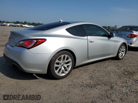 2013 Hyundai Genesis Coupe R-Spec with VIN KMHHU6KJ3DU112575, listed as a Copart auction lot 57287265 with 55,720 mi miles and Salvage title. Bid and sale history available at DreamBid. Image 3.