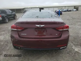 2015 Hyundai Genesis 3.8L with VIN KMHGN4JE9FU040088, listed as a Copart auction lot 50881415 with 136,953 mi miles and Salvage Title. Bid and sale history available at DreamBid. Image 6.