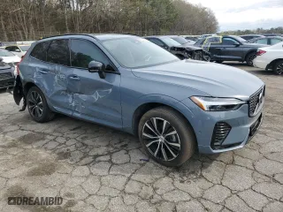 2023 Volvo XC60 Plus Dark Theme with VIN YV4L12RW9P1337099, listed as a Copart auction lot 50022415 with 38,996 mi miles and Salvage Title. Bid and sale history available at carsss.com. Image 4.