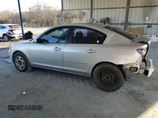 2008 Mazda 3 i Sport with VIN JM1BK12F381791446, listed as a Copart auction lot 43810635 with 134,415 mi miles and Salvage Title. Bid and sale history available at DreamBid. Image 2.