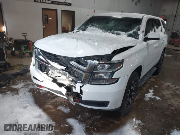 2015 Chevrolet Tahoe Commercial with VIN 1GNSK2EC8FR722684, listed as a IAAI auction lot 41553558 with 119,434 mi miles and . Bid and sale history available at DreamBid. Image 17.