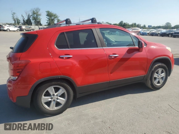 2017 Chevrolet Trax LT with VIN 3GNCJPSB3HL212057, listed as a Copart auction lot 53494495 with 75,481 mi miles and Salvage Title. Bid and sale history available at carsss.com. Image 3.