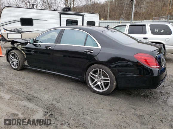 2015 Mercedes-Benz S 550 with VIN WDDUG8FB6FA200314, listed as a Copart auction lot 68291942 with 50,770 mi miles and . Bid and sale history available at carsss.com. Image 2.