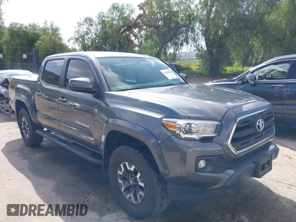 2017 Toyota Tacoma SR5 with VIN 3TMAZ5CN6HM050456, listed as a IAAI auction lot 38968606 with 48,576 mi miles and . Bid and sale history available at DreamBid. Image 1.