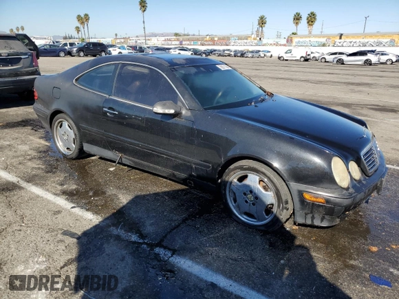 2000 Mercedes-Benz CLK 320/430 with VIN WDBLJ65G4YF161140, listed as a Copart auction lot 78871194 with Not Provided miles and Salvage Title. Bid and sale history available at DreamBid. Image 4.