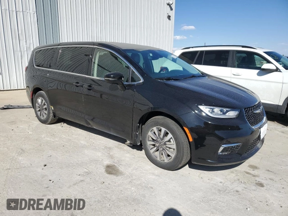 2024 Chrysler Pacifica Hybrid Select z VIN 2C4RC1S70RR134623, wystawiony jako Copart lot #54058655 z przebiegiem 32 076 mil mil oraz Tytuł czysty. Historia ofert i sprzedaży dostępna na DreamBid. Obrazek 4.