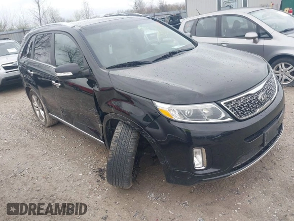 2014 Kia Sorento SX with VIN 5XYKW4A76EG549679, listed as a IAAI auction lot 41916294 with 146,566 mi miles. Bid and sale history available at carsss.com. Image 1.