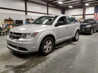 2013 Dodge Journey American Value z VIN 3C4PDCAB9DT536846, wystawiony jako Copart lot #86245174 z przebiegiem 162 677 mil mil oraz Szkoda całkowita • Salvage title. Historia ofert i sprzedaży dostępna na DreamBid. Obrazek 1.