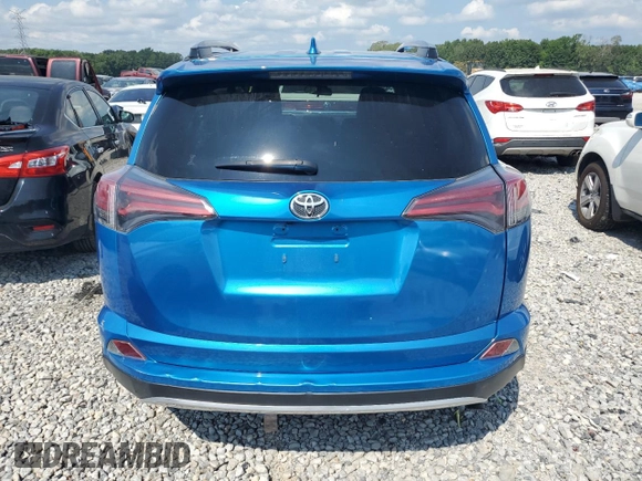 2017 Toyota RAV4 XLE with VIN JTMWFREV6HJ714920, listed as a Copart auction lot 63988704 with 61,221 mi miles and Salvage Title. Bid and sale history available at DreamBid. Image 6.