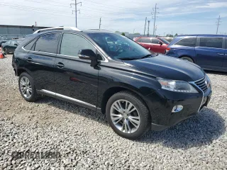 2013 Lexus RX 350 with VIN 2T2BK1BA9DC222414, listed as a Copart auction lot 55345225 with 109,776 mi miles and Salvage Title. Bid and sale history available at DreamBid. Image 4.