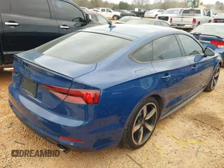 2019 Audi A5 Sportback Prestige with VIN WAUFNCF55KA016463, listed as a IAAI auction lot 41801790 with 112,048 mi miles. Bid and sale history available at carsss.com. Image 4.
