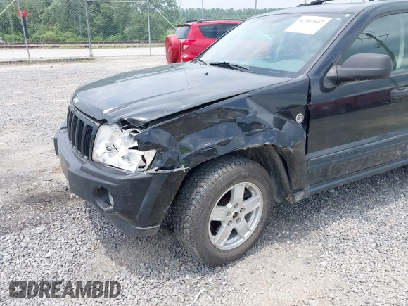 2005 Jeep Grand Cherokee Laredo with VIN 1J4HR48N65C578698, listed as a IAAI auction lot 42307047 with 186,162 mi miles and . Bid and sale history available at DreamBid. Image 6.