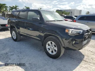 2021 Toyota 4Runner SR5 with VIN JTEEU5JR6M5247709, listed as a Copart auction lot 64248175 with 46,009 mi miles and Clean title. Bid and sale history available at DreamBid. Image 4.