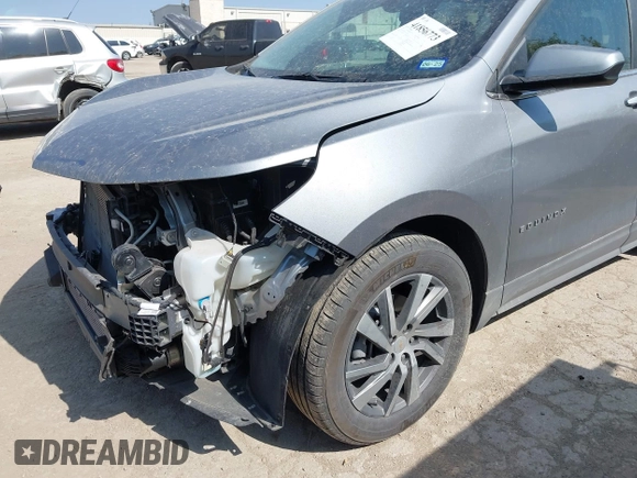 2023 Chevrolet Equinox LT with VIN 3GNAXKEG1PL235402, listed as a IAAI auction lot 41856773 with 22,710 mi miles and . Bid and sale history available at carsss.com. Image 18.