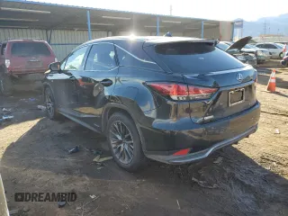 2020 Lexus RX with VIN 2T2YGMDA0LC054347, listed as a Copart auction lot 38492634 with 0 mi miles. Bid and sale history available at carsss.com. Image 2.