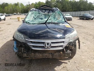 2013 Honda CR-V EX-L with VIN 2HKRM3H70DH515734, listed as a Copart auction lot 53114575 with Not Provided miles and Salvage Title. Bid and sale history available at DreamBid. Image 5.