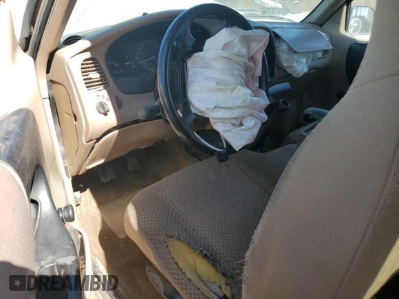 1999 Ford Ranger XL with VIN 1FTYR10V7XPA65522, listed as a Copart auction lot 46995035 with 226,084 mi miles and Salvage Title. Bid and sale history available at carsss.com. Image 8.