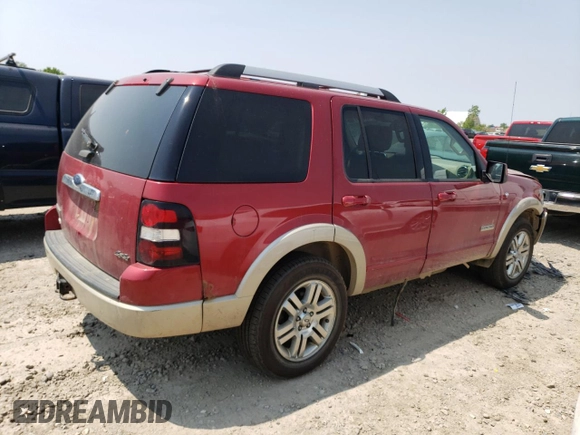 2007 Ford Explorer Eddie Bauer z VIN 1FMEU74847UA37313, wystawiony jako Copart lot #58141155 z przebiegiem 184 975 mil mil oraz Czysty tytuł • Clean title. Historia ofert i sprzedaży dostępna na DreamBid. Obrazek 3.