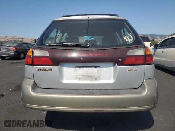 2003 Subaru Legacy Outback with VIN 4S3BH675837614926, listed as a Copart auction lot 62183485 with 232,910 mi miles and Salvage title. Bid and sale history available at DreamBid. Image 6.