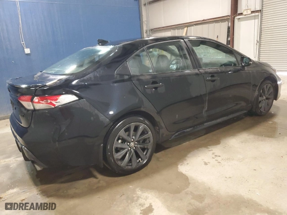 2024 Toyota Corolla SE with VIN 5YFS4MCE7RP186506, listed as a Copart auction lot 48294665 with 39,034 mi miles and Clean Title. Bid and sale history available at carsss.com. Image 3.