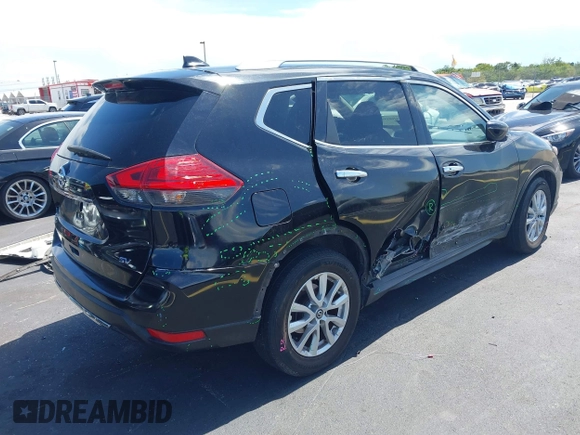 2017 Nissan Rogue SV with VIN KNMAT2MT9HP535147, listed as a IAAI auction lot 42601856 with 63,680 mi miles and . Bid and sale history available at DreamBid. Image 4.