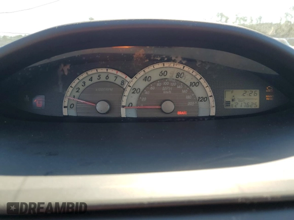 2007 Toyota Yaris with VIN JTDBT923371049998, listed as a Copart auction lot 48582445 with 217,625 mi miles and Salvage Title. Bid and sale history available at DreamBid. Image 9.