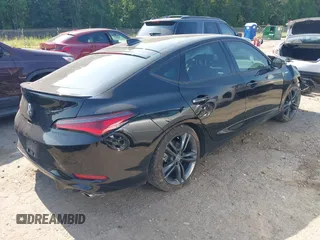 2024 Acura Integra w/A-Spec Package with VIN 19UDE4H31RA020064, listed as a IAAI auction lot 42409111 with 24,836 mi miles and . Bid and sale history available at DreamBid. Image 4.
