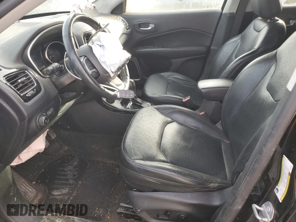 2018 Jeep Compass Limited with VIN 3C4NJDCB0JT168104, listed as a Copart auction lot 46726695 with 69,921 mi miles and Salvage Title. Bid and sale history available at carsss.com. Image 7.