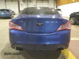 2016 Hyundai Genesis Coupe 3.8L Base with VIN KMHHT6KJ8GU132747, listed as a Copart auction lot 84431054 with 111,173 mi miles and Non Repairable. Bid and sale history available at carsss.com. Image 6.