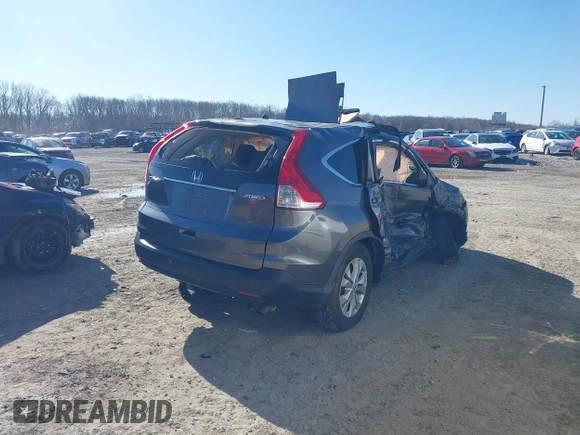 2014 Honda CR-V EX with VIN 2HKRM4H52EH609104, listed as a IAAI auction lot 41879419 with 1 mi miles. Bid and sale history available at carsss.com. Image 4.