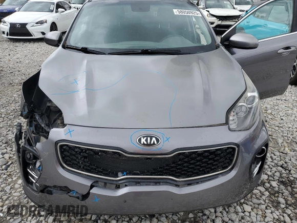 2017 Kia Sportage LX z VIN KNDPMCAC6H7183873, wystawiony jako Copart lot #58050925 z przebiegiem 116 754 mil mil oraz Czysty tytuł • Clean title. Historia ofert i sprzedaży dostępna na DreamBid. Obrazek 12.