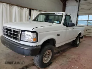 1995 Ford F-150 z VIN 1FTEF14N4SNA51085, wystawiony jako Copart lot #60658455 z przebiegiem 157 713 mil mil oraz Szkoda całkowita • Salvage title. Historia ofert i sprzedaży dostępna na DreamBid. Obrazek 1.