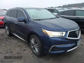 2018 Acura MDX w/Technology Pkg with VIN 5J8YD4H52JL016684, listed as a IAAI auction lot 41176242 with 72,122 mi miles. Bid and sale history available at carsss.com. Image 1.