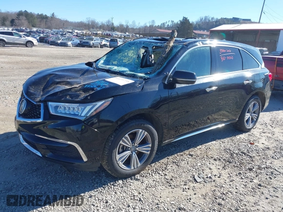 2020 Acura MDX with VIN 5J8YD4H33LL038825, listed as a IAAI auction lot 40695735 with 1 mi miles. Bid and sale history available at carsss.com. Image 18.