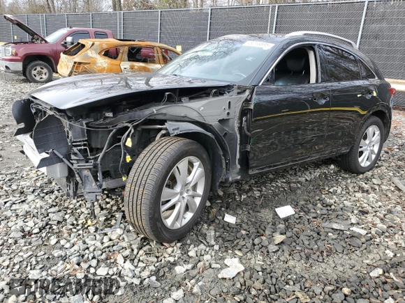2014 Infiniti QX70 с VIN JN8CS1MW9EM411428, выставлен на аукционе Copart как лот 48016895 с пробегом 110 302 миль миль и Списание • Salvage title. История ставок и продаж доступна на DreamBid. Изображение 1.