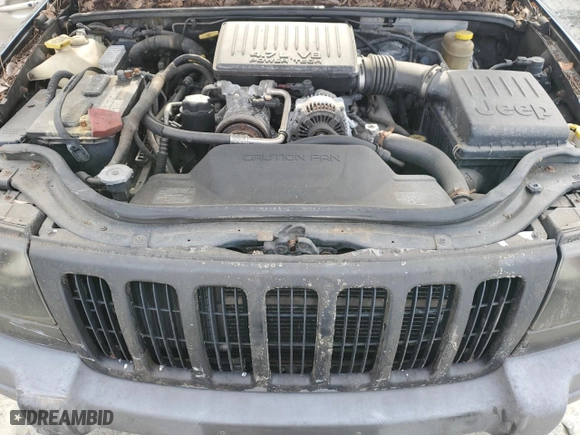2002 Jeep Grand Cherokee Laredo with VIN 1J4GW48N72C207629, listed as a Copart auction lot 44363005 with 0 mi miles and Salvage Title. Bid and sale history available at carsss.com. Image 12.