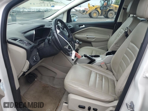 2015 Ford C-Max SEL z VIN 1FADP5BU9FL103750, wystawiony jako Copart lot #59966635 z przebiegiem Nie podano mil oraz Szkoda całkowita • Salvage title. Historia ofert i sprzedaży dostępna na DreamBid. Obrazek 7.