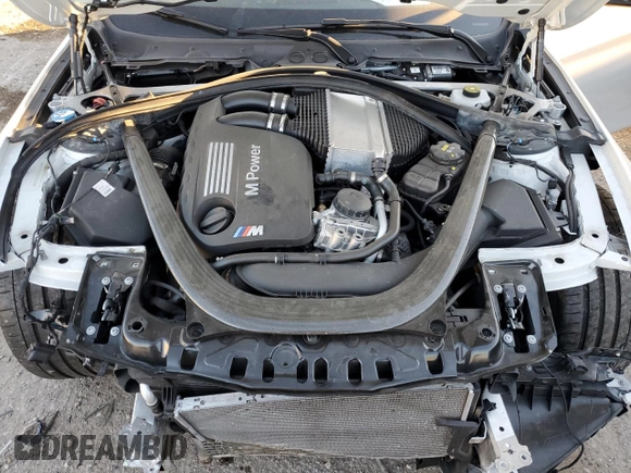 2018 BMW M4 with VIN WBS4Z9C59JEA24106, listed as a Copart auction lot 86923274 with 24,235 mi miles and Salvage title. Bid and sale history available at DreamBid. Image 11.