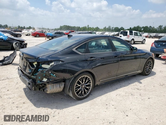 2018 Genesis G80 Sport with VIN KMHGN4JB9JU232870, listed as a Copart auction lot 57445915 with 62,172 mi miles and Salvage title. Bid and sale history available at DreamBid. Image 3.