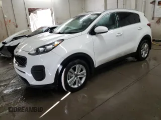 2019 Kia Sportage LX with VIN KNDPM3ACXK7577707, listed as a Copart auction lot 50795635 with 142,100 mi miles and Clean Title. Bid and sale history available at carsss.com. Image 1.