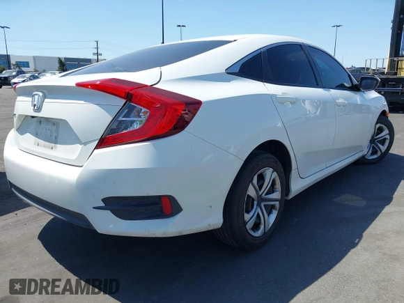 2018 Honda Civic Sedan LX with VIN 2HGFC2F53JH506579, listed as a IAAI auction lot 41980175 with 149,048 mi miles. Bid and sale history available at carsss.com. Image 4.