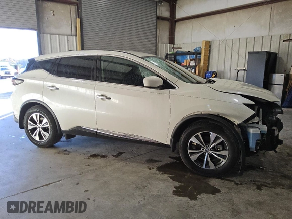 2022 Nissan Murano S with VIN 5N1AZ2AJ1NC125359, listed as a Copart auction lot 80732444 with 51,587 mi miles and Clean Title. Bid and sale history available at DreamBid. Image 4.