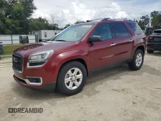 2016 GMC Acadia SLE with VIN 1GKKRNED2GJ339472, listed as a Copart auction lot 63657985 with 116,286 mi miles and Salvage title. Bid and sale history available at DreamBid. Image 1.