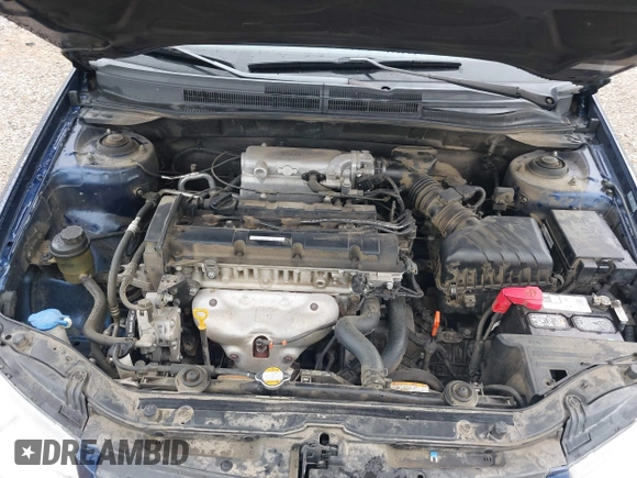 2008 Kia Spectra SX with VIN KNAFE121485518129, listed as a IAAI auction lot 42038466 with 136,642 mi miles. Bid and sale history available at carsss.com. Image 10.